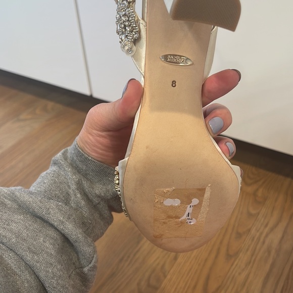 Badgley Mischka Collection Libby Ankle strap sandal size 8 - Picture 6 of 6